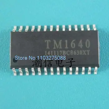 (10 бр/ЛОТ) TM1640 СОП-28 LEDIC, нов оригинален асортимент от