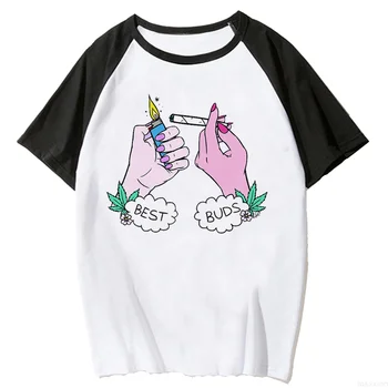 Бонг Трева топ женска тениска Y2K за момичета забавно облекло
