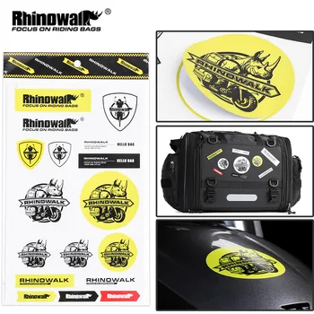 Етикети за мотоциклети Rhinowalk, Отразяваща каска, логото на спонсор на състезания по мотокрос-резервоарите за Honda, Yamaha, Kawasaki Suzuki, Ktm BMW