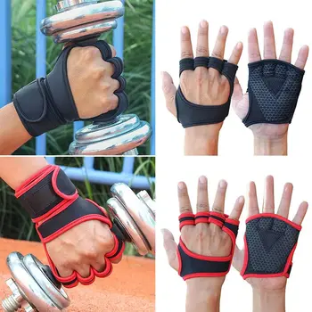Ръкавици, ръкавици без пръсти, спортни ръкавици за практикуване на тренировките с тежести, ръкавици за фитнес зала, ръкавици за упражняване на китката, ръкавици за фитнес