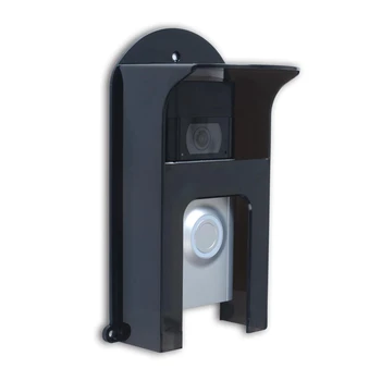 Пластмасов дъждобран за врата разговори, подходящ за пръстеновидни модели, Водоустойчив защитен екран за врата разговори, видеодомофоны