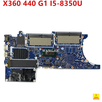 Използва се за HP Probook X360 440 G1 дънна Платка на лаптоп 17869-1 448.0EQ08.0011 SR3L9 I5-8350U DDR4 100% Напълно тестван