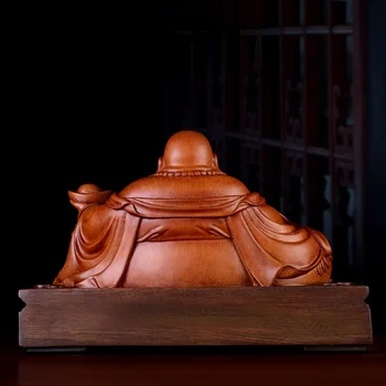съкровището на Буда Майтрейя украса на хола фортуна фън шуй декорация на дома, вижте Буда Дахе Буда отваряне на подаръци