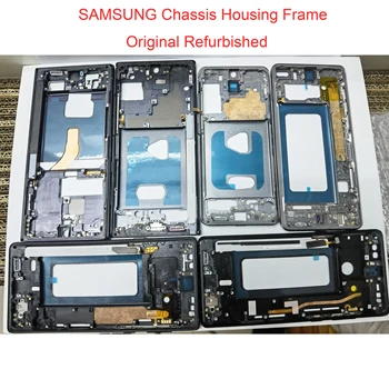 OEM Оригинална Обновена Рамка Средна Рамка За Samsung Galaxy S21 5G Взаимозаменяеми Корпус на Шаси LCD Рамка за Табела е Ремонт на Част от