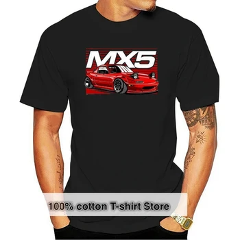 Колата MX5 Miata Roadster, тениски за възрастни, градинска облекло, мода