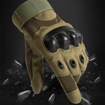 Военни ръкавици специални сили Тактически ръкавици с докосване дизайн Ръкавици за стрелба с предпазни средства-Ръкавици за фитнес каране на Колело Лов и туризъм