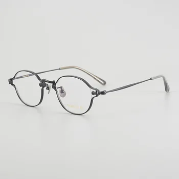 Очила за мъже KMN189 Японската Марка Кръгли Бутилки от Мъжки и Женски Тенденция на Оптични Очила Oculos Grau De Feminino В рамки очила