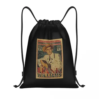 Ханк Уилямс Реколта чанти Grand Ole Opry Концерт Poste на съвсем малък, спортна чанта, много е лесна