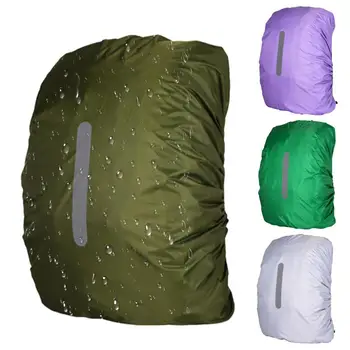 Раница Дъждобран с светоотражающей ивица, многофункционална чанта за съхранение, училищна чанта, дъждобран, аксесоари за къмпинг, Капак От Дъжд