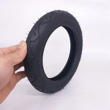 2X 8-инчов гума с добро качество 8X1 1/4 Комплект гуми за скутери и вътрешната тръба с извит капак, Подходящи за колоездене електрически/газови гуми за скутер