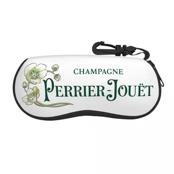 Защитни калъфи за очила с логото на Perrier Champagne Jouets под формата на миди, модерен калъф за слънчеви очила, чанта за очила