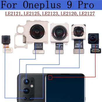 Модул Гърба на Предна камера За Oneplus 9 Pro 9pro Оригиналната Основна Широкоформатен Телеобъективная помещение Ultrawide в събирането на Flex