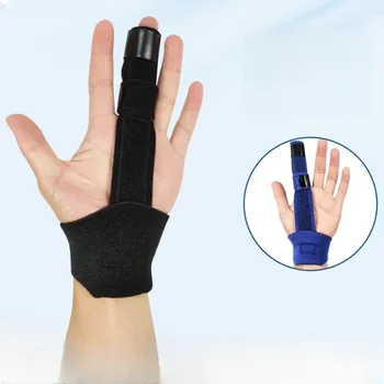 Бандаж за гумата фиксация на пръстите, грижа за палеца, Регулируема подкрепа, стабилизатор, Вграден алуминиева сплав, премахване на болката в ставите, здравеопазване