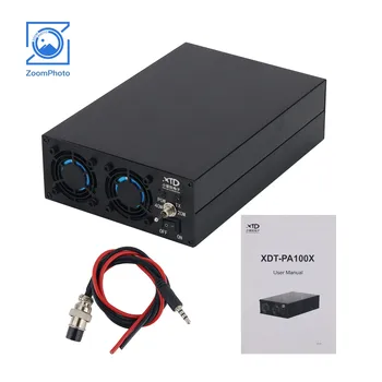 XDT-PA100X 120 W къси вълни Усилвател на мощност 1,8 Mhz-30 Mhz с 3шт Филтър долните честоти за радио XIEGU-X6100