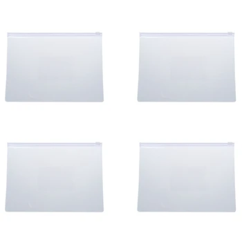 Бял Прозрачен хартиен слайдер формат А5 джоб Папки, Файлове Пакети 80 бр.