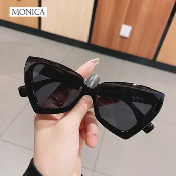 Слънчеви очила INS Cat Eye, модерни дамски слънчеви очила луксозен марка, дизайнер, популярни женски слънчеви очила за пътуване Glasse
