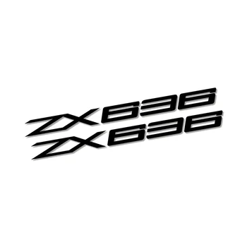 Етикети на обтекател на мотоциклет, водоустойчиви Аксесоари за етикети Kawasaki ZX636