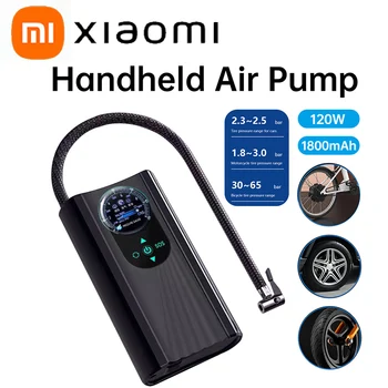НОВА въздушна помпа Xiaomi Mijia Air Pump 1S, преносими електрически въздушен компресор, надуване 150 паунда на квадратен инч за велосипед, автомобилни гуми, футбол, баскетбол, Smart home