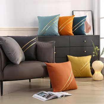 45x45 см, калъфка за възглавница със скандинавски дизайн, лека луксозна калъфка за дивана в хола, домашна Декоративна калъфка за възглавница