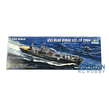 Тромпетист 05717 1/700 Blue Ridge LCC-19 2004 Команден Военен кораб Статичен модел на Кораб TH06834-SMT2