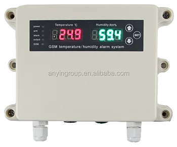Система за сигурност, Gsm външен сензор дигитален регулатор на температурата регулатор на влажност