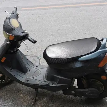 Универсално Слънцезащитно Седалка на Мотоциклет, Калъф от алуминиево фолио, Водоустойчив Топлоизолационна Възглавница за под наем, Защитен калъф за електрически велосипед