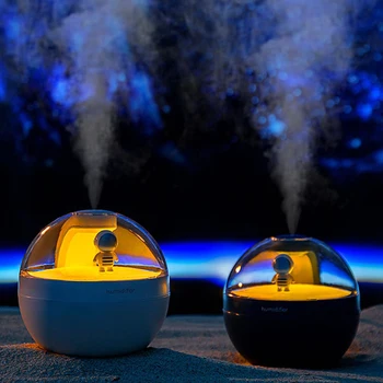 Овлажнител на въздуха Astronaut Електрически Ултразвукова Дифузор ароматни етерични масла с Цветни led нощна спрей за домашно стая
