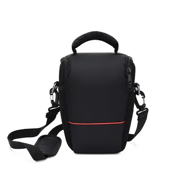 DSLR Камера Мека чанта Водоустойчива за Canon, Nikon, Sony SLR Найлонова чанта за камера на колана през рамото на цифров чанта за носене през рамо