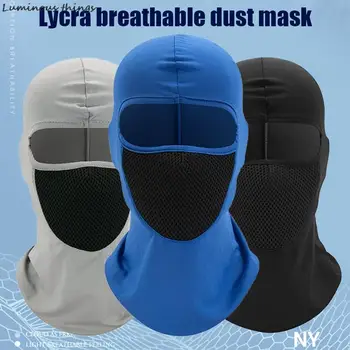Прическа от ликра, Ветрозащитный прическа за каране на мотоциклет, маска за защита на лицето при езда, прическа