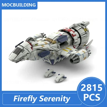 Firefly Serenity Среднемасштабная модел Moc Строителни блокове Сам Assembly Space Bricks Развиване на Творчески Коледни Играчки, Подаръци 2815 бр.