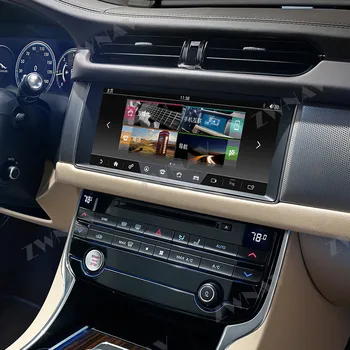 128 Грама За Jaguar XF XFL 2016 2017 2018 Android 10,0 Кола Стерео Радио, Мултимедиен Плейър, GPS Навигация Сензорен Екран 2Din Главното Устройство
