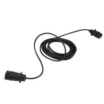 Удължителен кабел за ремарке с дължина 6,5 м удължителен кабел за ремарке, 12 В 7-контакт с вилица N-тип на ремаркето Caravan RV Truck Plug EU