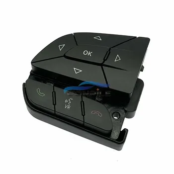Бутон за управление на волана колело на колата EVIC Аудио радио DVD GPS Мултимедийна навигация за Dodge за Jeep 14-18