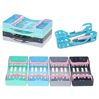 Висококачествена кутия за стерилизация на зъбите Deasin с притежателите 3/5/10 / асансьор Топчета и дръжки за инструменти, Автоклавируемые стоматологични инструменти