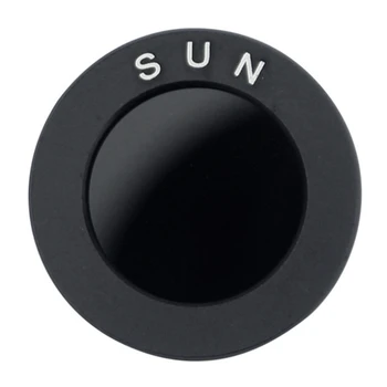 1,25 Инча Черен Слънчев Филтър Оптичен Стъклен Обектив Филтър M28X0.6