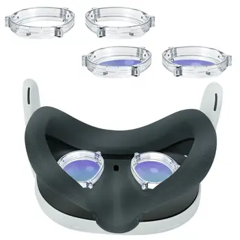 За Meta Quest 3, защитни очила за лещи, магнитен аксесоар за виртуална реалност със защита от синя светлина, предписани лещи за Quest 3