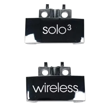Сменяеми панти, съединител за оголовья, капак с шарнирно скоба за слушалки Beats Solo 3 Wireless A1796, сребрист цвят.