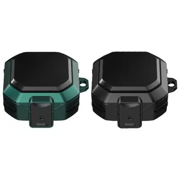 Защелкивающийся калъф за Samsung Рецептори 2, аксесоари за безжични слушалки, 360-градусова защитен калъф за слушалки, удароустойчив корпус