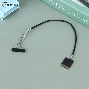 1 бр. Кабел за LCD екрана, кабел за показване на екрана на EDP за I-PEX 20453-30P X86, 30-пинов екран, Сигнални линии, Сигнален кабел