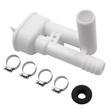 385316906 Комплект Клапани за Тоалетна вода С Вакуум Ключ Без Връзка Ръчен Дозатор За тоалетна чиния Dometic, Vacuumflush, Traveler