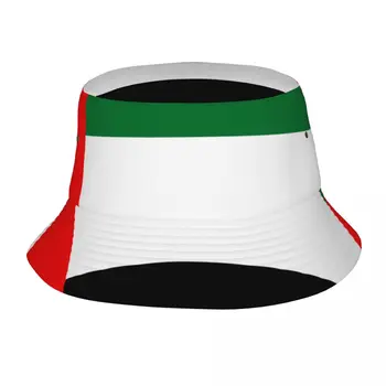 Знаме на Обединените Арабски Емирства цвят, широка шапка, Рибарска шапка, сгъваема Дамски мъжки солнцезащитная шапка с козирка