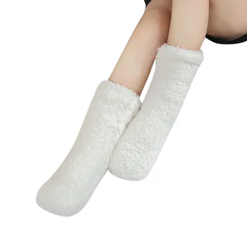 Чорапи за сън, послеродовые чорапи h И дебели чорапи на пода, домашни мини чорапи, есенни и зимни чорапи, Чорапогащи, чорапи за кърпи