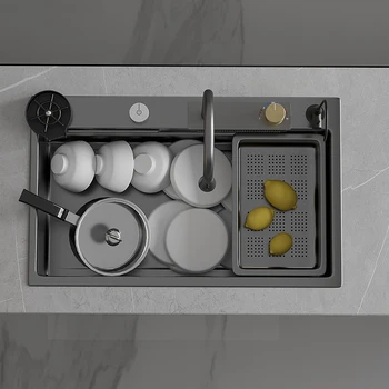 Moqi MOQI кухненска мивка от неръждаема стомана nano 304