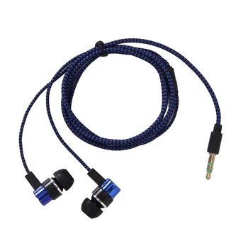 Жични слушалки-втулки 3,5 мм, 2 основни бокс, бас стерео слушалки, мобилни слушалките с шумопотискане, на стерео слушалки с отлични бас.