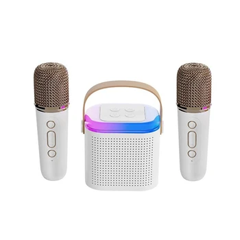 Безжично аудио за караоке, домашен Bluetooth, портативен говорител, забавления за пеене, Аудио за караоке, Вграден микрофон