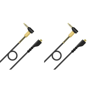 2 сменяеми кабела аудиогарнитуры за безжични геймърски слушалки Steelseries Arctis 7 5 3 Pro с кабел с дължина 4,9 фута