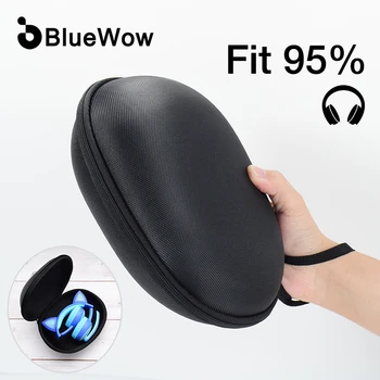 BlueWow ZF302 EAV Преносима противоударная чанта за слушалки Калъф за слушалки, слушалки, чанта за носене, чанта за съхранение, Твърда кутия, аксесоари