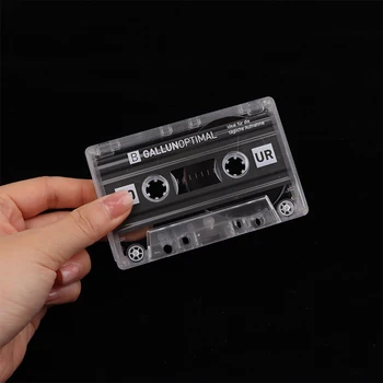 Е прозрачна лента Самодельная метална катушечная музика Стандартна аудио касета 90 мин Празна касетка