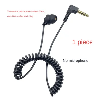 3,5 мм Кутия слушалки Едностранно ушите Кабелни слушалки за мобилен телефон, MP3 на вашия Компютър