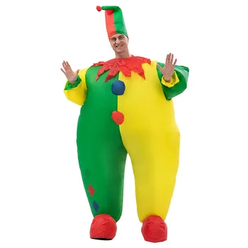 Cosplay, надуваем цирк костюм на клоун-талисман, рекламни церемония на Хелоуин, Маскарадная парти, подпори за аниме-шоу